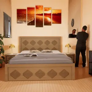 diamond carve bed set by Homodenza