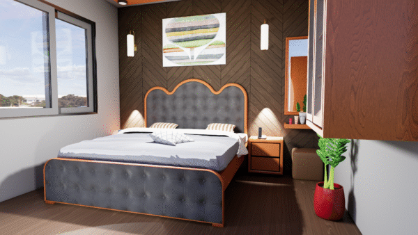 arched elegance bed by homodenza