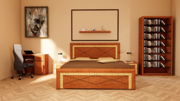 Amber cross bed by Homdoenza