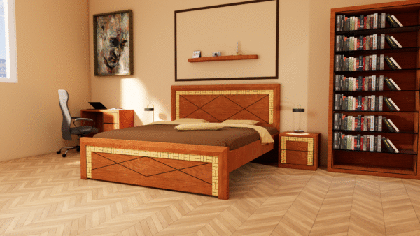 Amber cross bed by Homdoenza