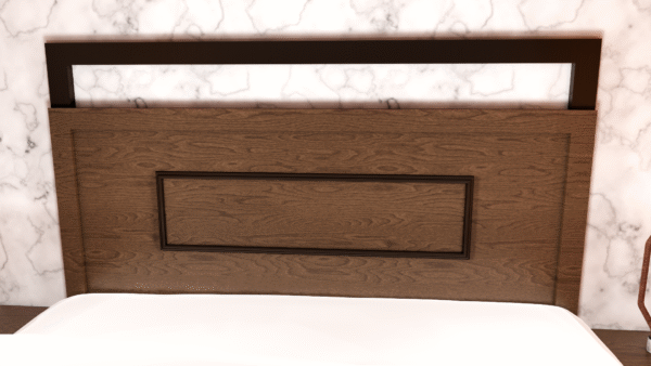 Wooden Frame Bed - Image 4