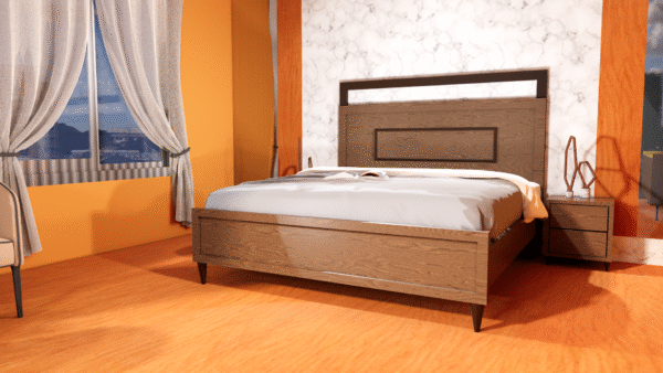 Wooden Frame Bed - Image 5