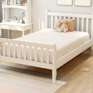 Cozy Haven – Compact Single Bed with Sleek Frame