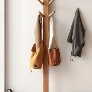 Tree Stand – Natural Style Wooden Coat & Hat Hanger