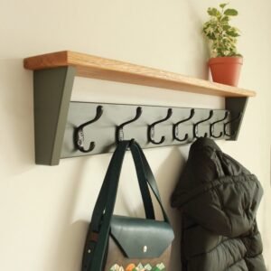 Wall Spot – Wall-Mounted Clothes Hanger with Shelf