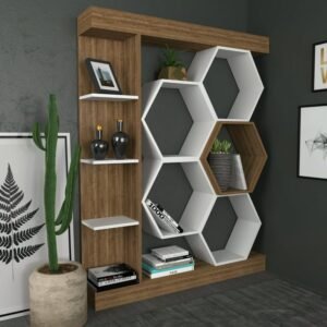 Hexastack book shelf