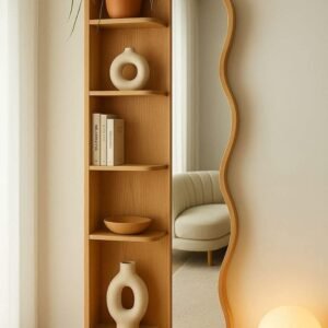 Wave Mirror – Designer Wooden Mirror Frame