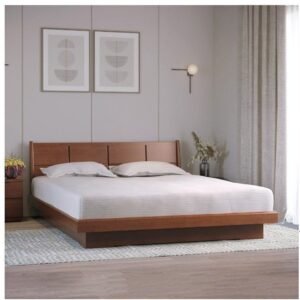 urban comfort upholstered double bed