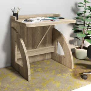 homodenza rustic compact study table