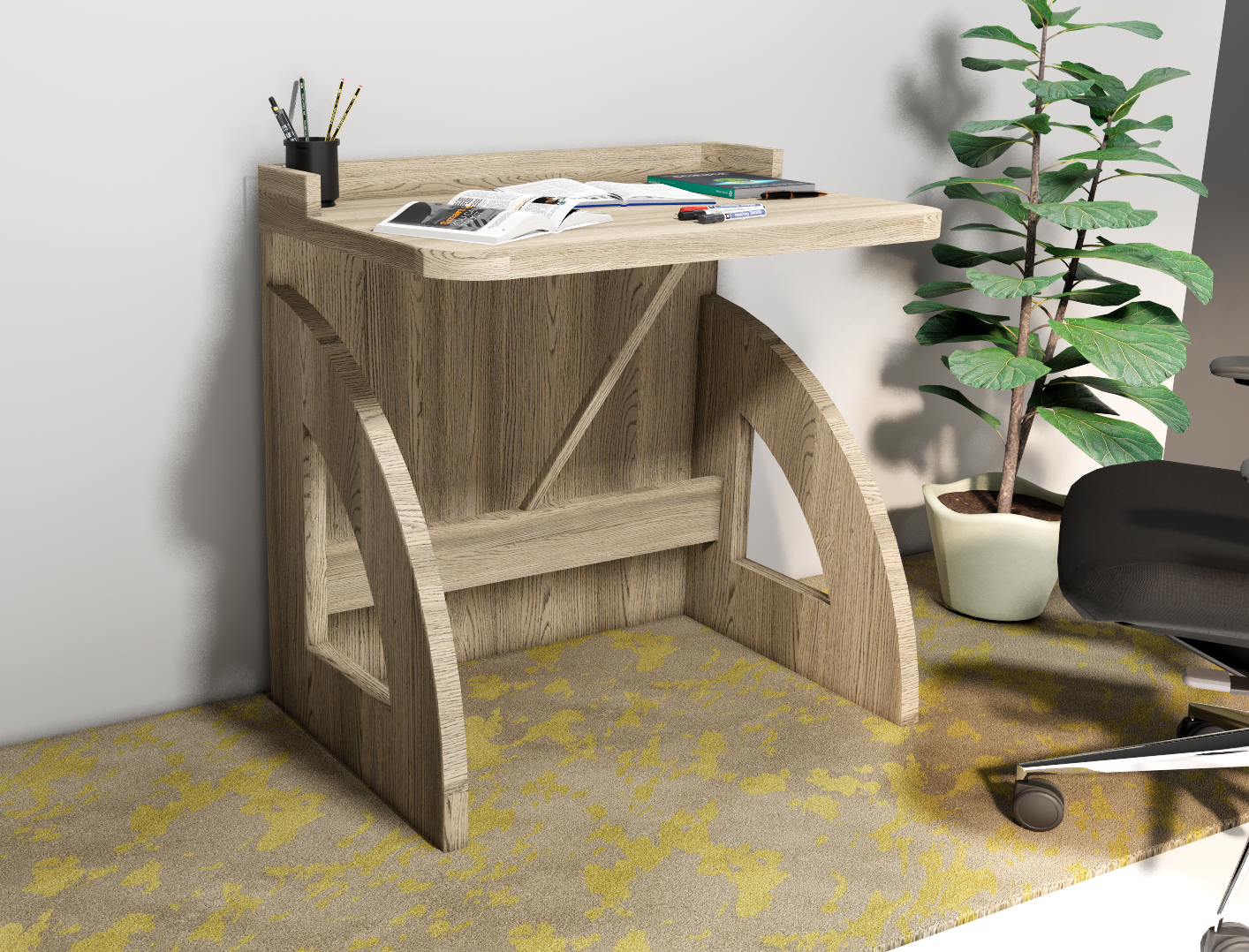 homodenza rustic compact study table homodenza rustic compact study table