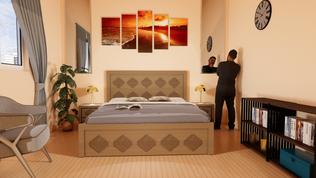 3d bedroom design