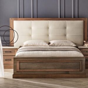 Luxury Wooden Panel Bed