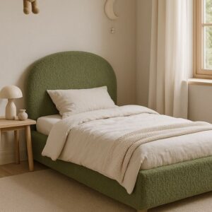 Olive Green Accent Bed