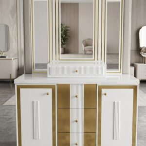 Classic White Dressing Table