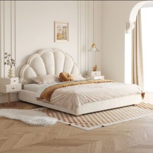 Classic Tufted Headboard Bed