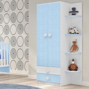 Blue & White Kids Wardrobe