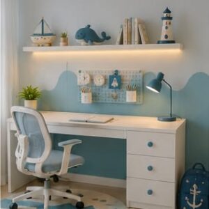 Ocean Breeze Study Desk