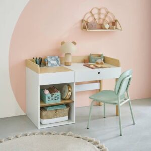 Blush Bloom Study Desk