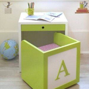 Lime Loop Kids Desk