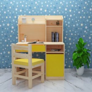 Rainbow Cubby Study Desk