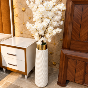 Ivory Blossom Floor Accent