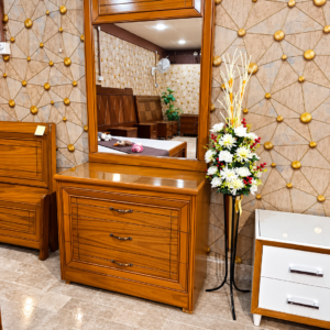 Golden Walnut Vanity
