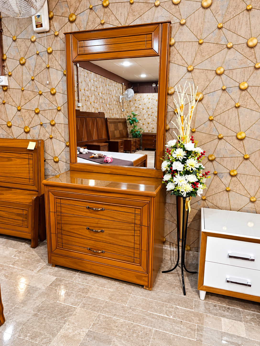 Golden Walnut Vanity Golden Walnut Vanity