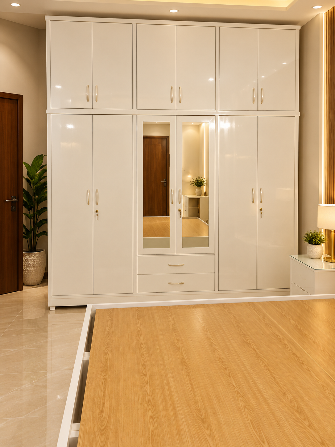 Ivory Luxe Gloss Wardrobe Ivory Luxe Gloss Wardrobe