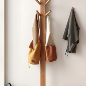 Home Tree Stand – Natural Style Wooden Coat & Hat Hanger